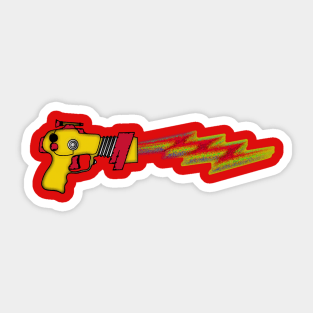 Laser Gun Sticker